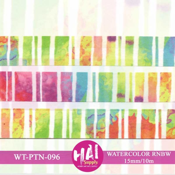 Watercolor Rainbow Washi tape